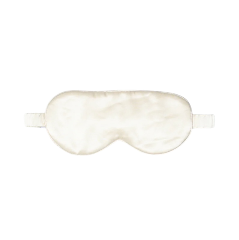 100% Silke Luksus sovemaske / Champagne